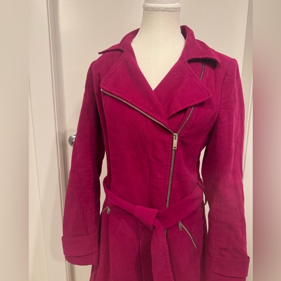 Fuchsia Pink Coat - Picture 2 of 14